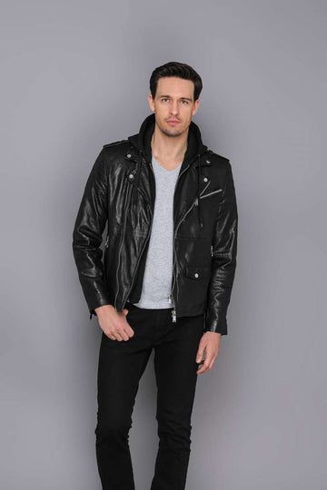 Bikerjacke aus Leder Harry